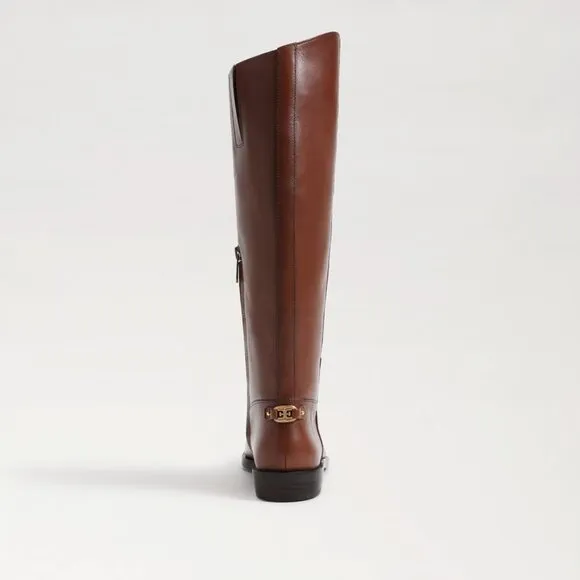 Sam Edelman Woman CESAR Knee High Boot Brown Leather SZ 7.5 NEW