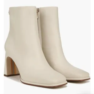 Sam Edelman womens Irie Leather Heeled Square toe Booties Size 12