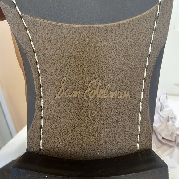 Sam Edelmen Mikala Whiskey Leather Riding Boots