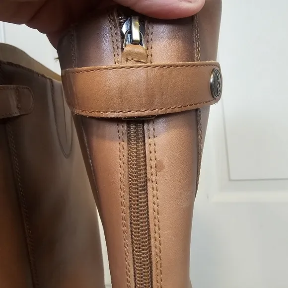 Sam Edelmen Mikala Whiskey Leather Riding Boots