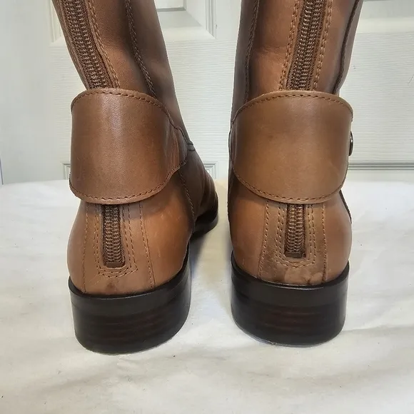 Sam Edelmen Mikala Whiskey Leather Riding Boots