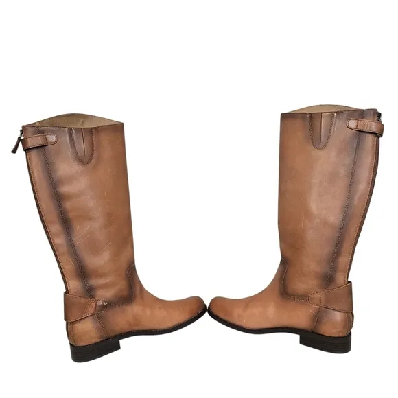 Sam Edelmen Mikala Whiskey Leather Riding Boots