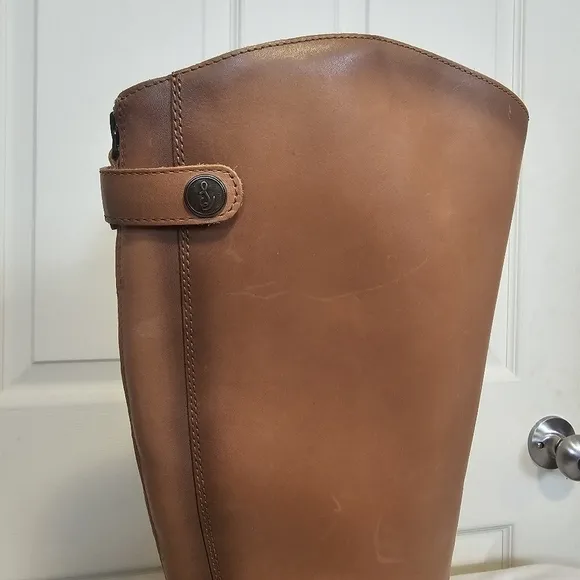 Sam Edelmen Mikala Whiskey Leather Riding Boots