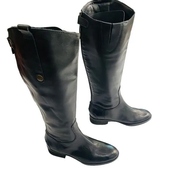 Sam Edelman Leather Knee High Boots Size 4.5