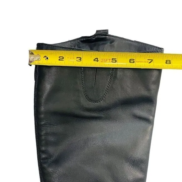 Sam Edelman Leather Knee High Boots Size 4.5