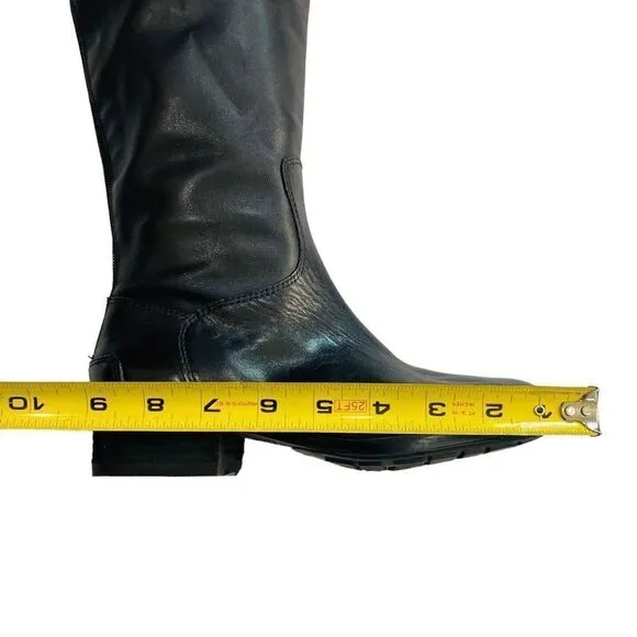 Sam Edelman Leather Knee High Boots Size 4.5