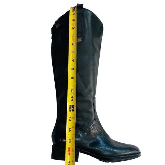 Sam Edelman Leather Knee High Boots Size 4.5