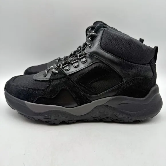 SAS Mens Hi Country-Y Hiking Boots 9 M Black Cast Iron Lace Up Lightweight NIB