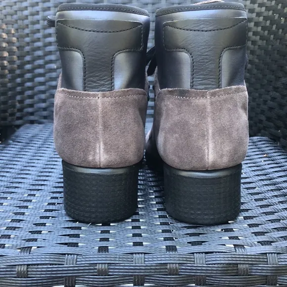 SAYDO Laced Up Suede Booties EU 36/37