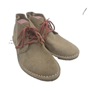 SeaVees Sand Suede 3-Eye Lace Up Round Toe Ankle Chukka Boots Men's Size 11