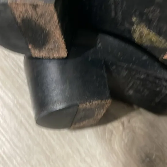 See by Chloe black leather calf riding boot Elegant 38.5