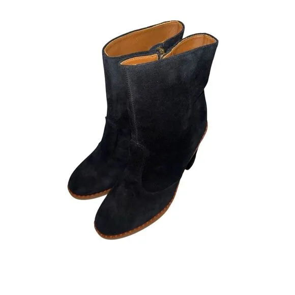 See by Chloe size US 10 (40) black block heel boots - EUC