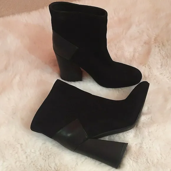 SEE BY CHLOE Suede and Leather Boots ~ EUC