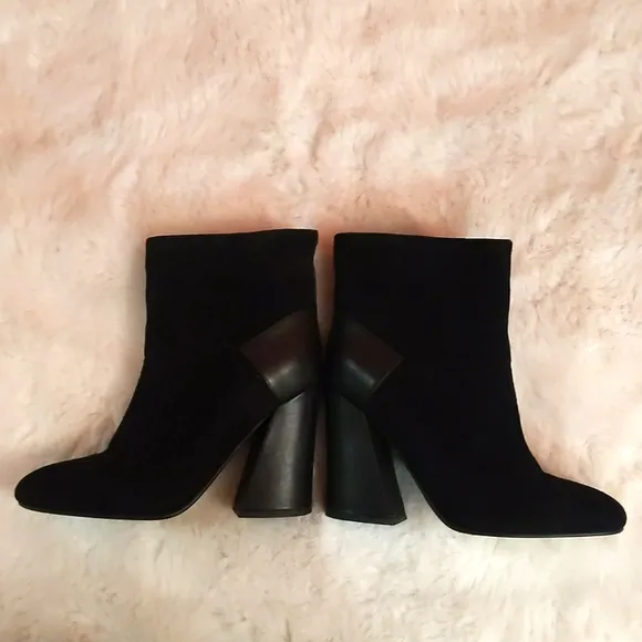 SEE BY CHLOE Suede and Leather Boots ~ EUC