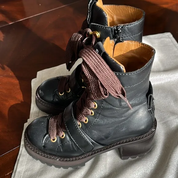 SeeByChloe Leather Booties