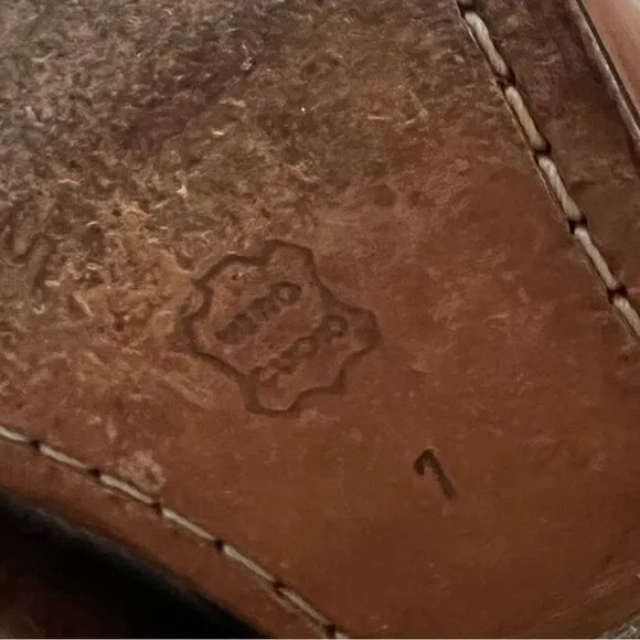 Seychelles Boot Western Brown Leather Tooled Scroll Floral Cowboy Pointed Toe 7