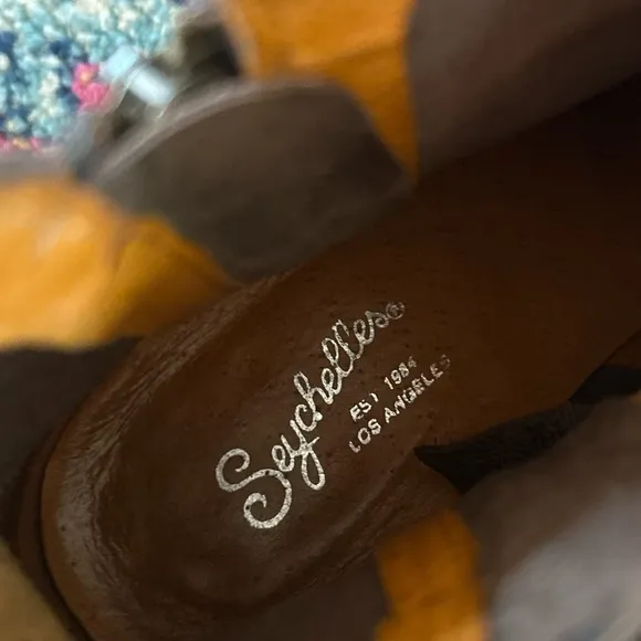 Seychelles for Anthropologie | Women’s silver distressed Lucky Penny ankle boots