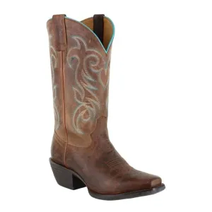 Shyanne | Women's Xero Gravity Embroidered Performance Western Boot Square Toe 9