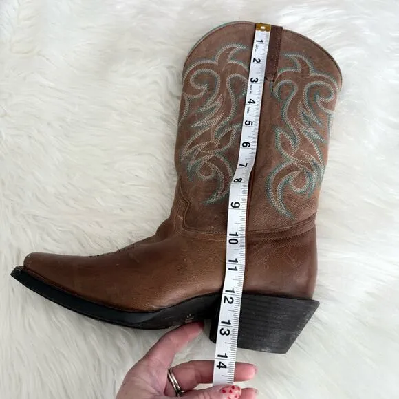 Shyanne | Women's Xero Gravity Embroidered Performance Western Boot Square Toe 9