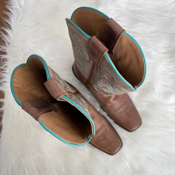 Shyanne | Women's Xero Gravity Embroidered Performance Western Boot Square Toe 9