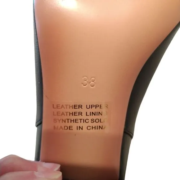 Silent D Anthropologie Chain Leather Boots