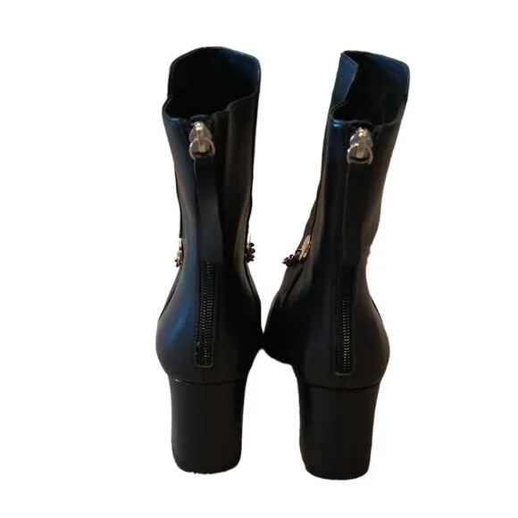 Silent D Anthropologie Chain Leather Boots