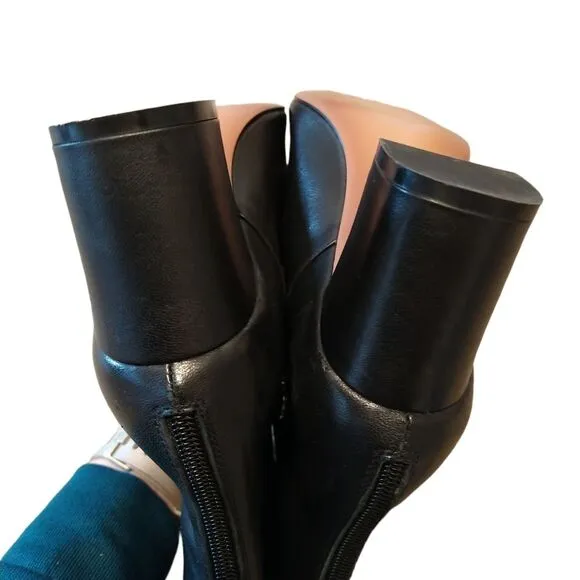 Silent D Anthropologie Chain Leather Boots