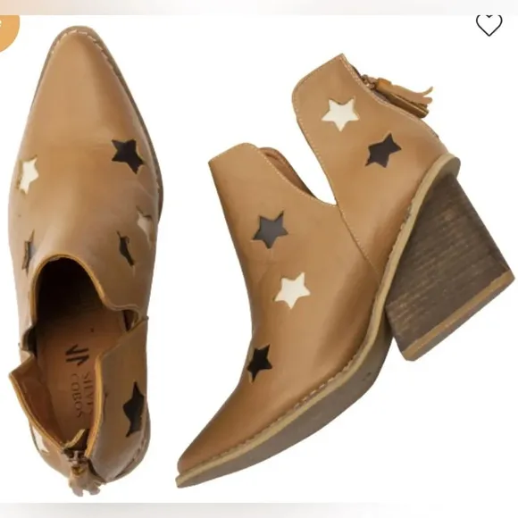 Silvia Cobos Shoot For The Moon Boots Honey, Various Sizes NWOB