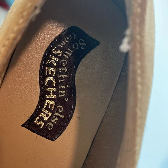 Sketchers - 9.5, “somethin’ else” block heel chunky boots