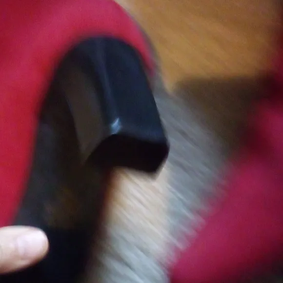 Slinky Brand Red Heeled Boots with Knee-High Design