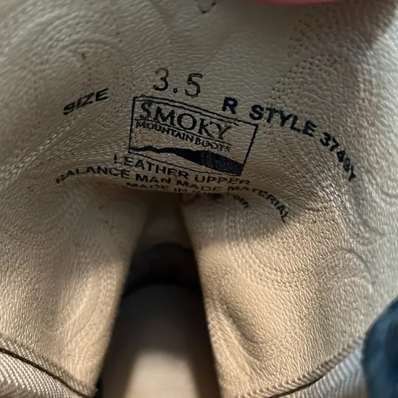 Smoky Mountain Western BootsKids 3.5