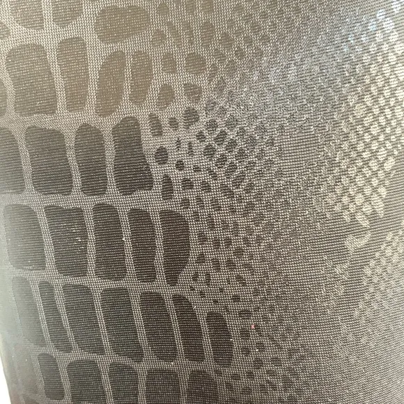 Snake Print Embossed Rubber Rain Boots‎ Tall Waterproof Wellington Size 8