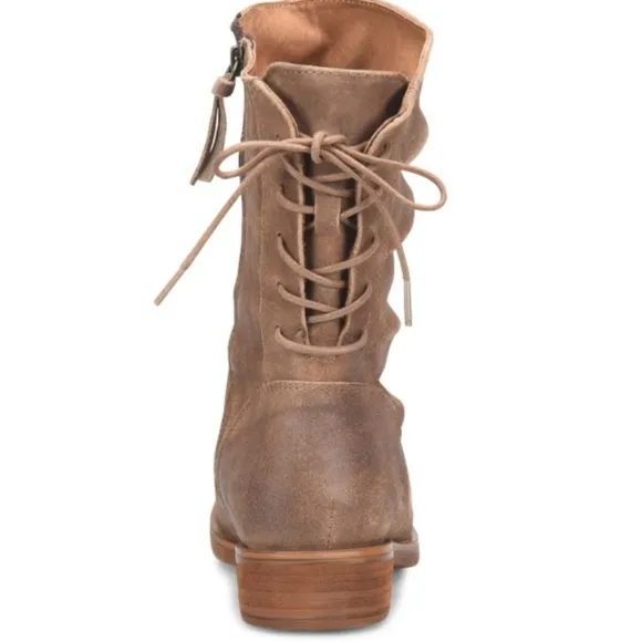 Sofft Sharnell Low Leather Lace-Up Boots