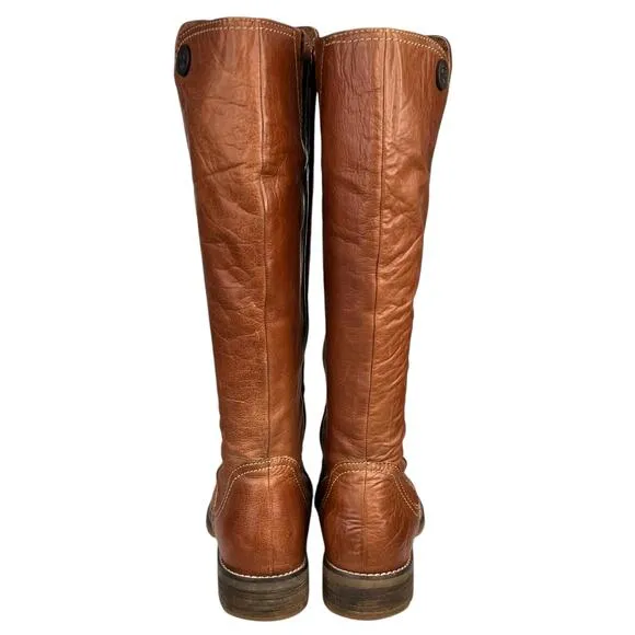 Sofft Women’s Jade Brown Leather Tall Riding Boot Size US 10
