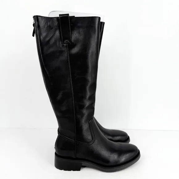 Sofft Womens Samantha II Tall Boots Size 9M Black Leather Water Resistant NIB
