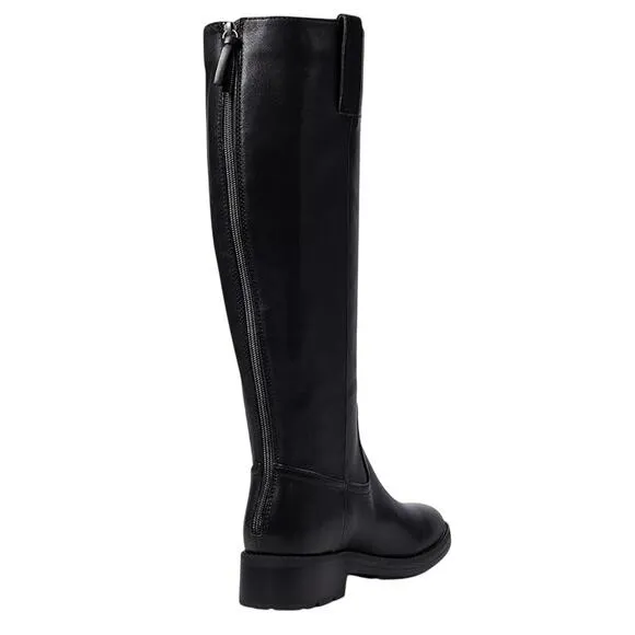 Sofft Womens Samantha II Tall Boots Size 9M Black Leather Water Resistant NIB