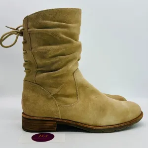 Sofft Women's Sharnell Low Brown Waterproof Suede Boots SF0034192 Size 10