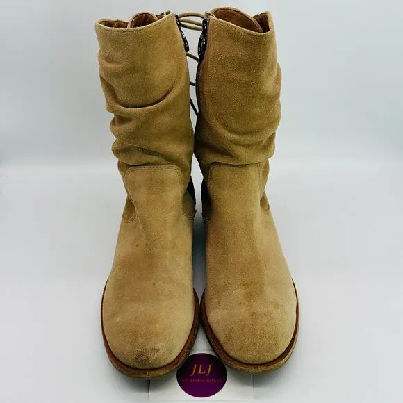 Sofft Women's Sharnell Low Brown Waterproof Suede Boots SF0034192 Size 10