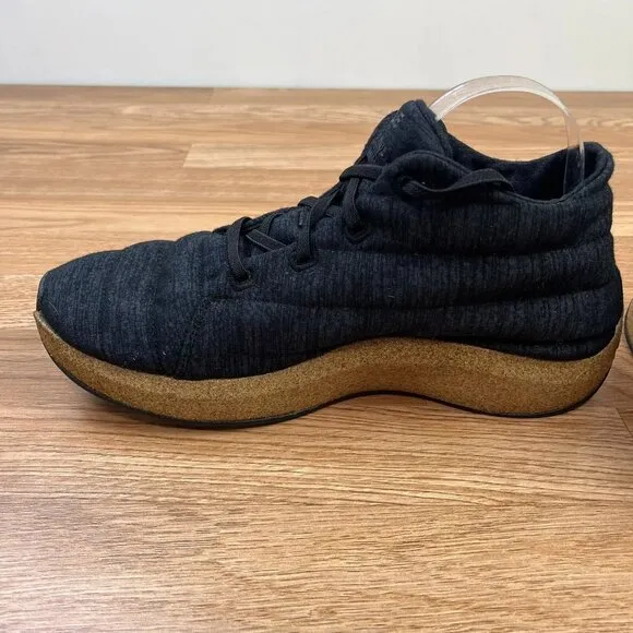 SOLE x United By Blue Jasper Chukka Boots Wool, Bison, Cork Men's Size 11 Black