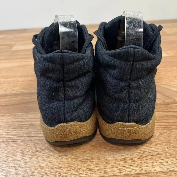 SOLE x United By Blue Jasper Chukka Boots Wool, Bison, Cork Men's Size 11 Black