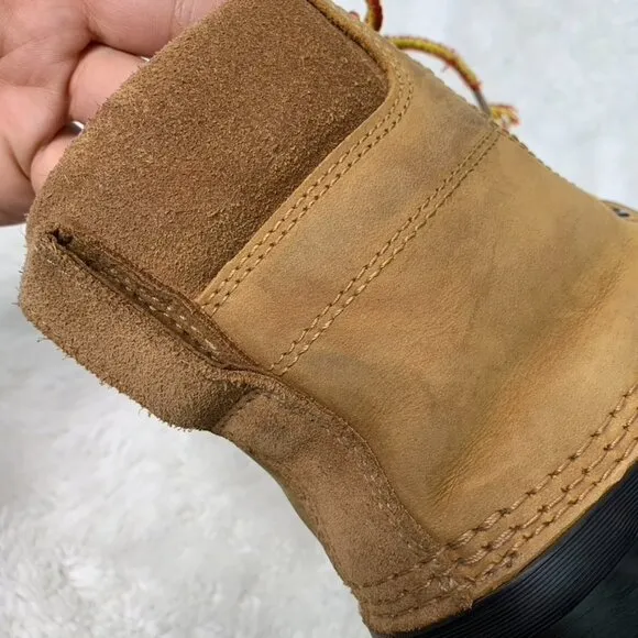 Sorel 1891-286 Kids Brown Waterproof Lace Up Duck Boots Size 3