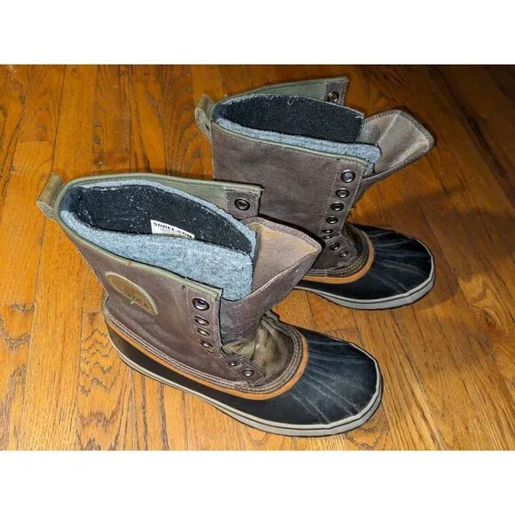 Sorel 1964‎ Premium T CVS Cordovan Waterproof Snow Boots NM1560-231 Size 10
