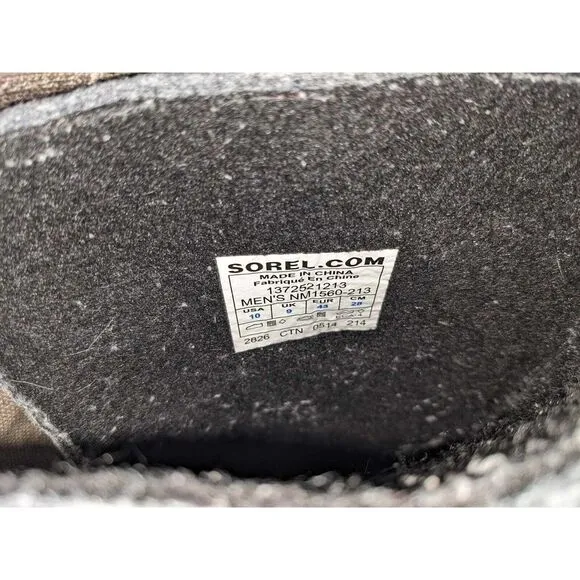 Sorel 1964‎ Premium T CVS Cordovan Waterproof Snow Boots NM1560-231 Size 10