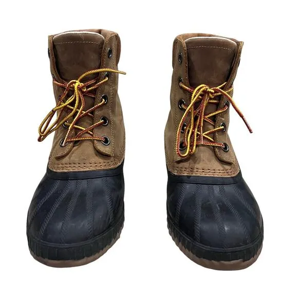 Sorel 2575-224 Cheyanne II Mens Winter Boots Chipmunk Brown Black US 9.5 UK 42.5