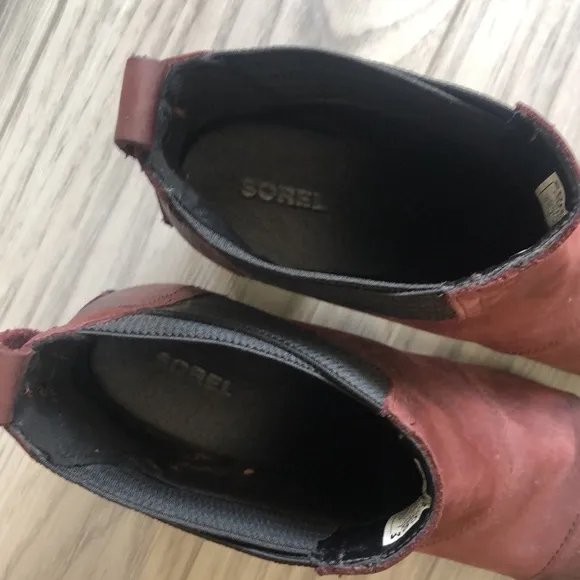 Sorel Addington Chunky Heel Booties