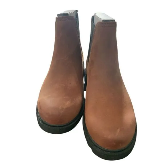 Sorel Ainsley Suede Chelsea Boots New with Box-  Size 5