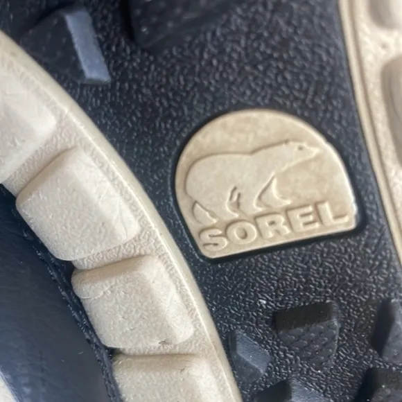Sorel boots Women's explorer carnival boot size 9.5 Blue boots