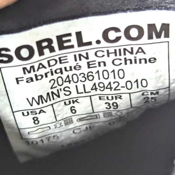 Sorel Brex Womens Leather Pull On Chelsea Boots....Size 8