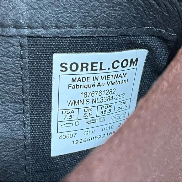 Sorel Brown Suede Cate Cut out Ankle Boots