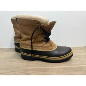 Sorel Caribou Men's Boots Virgin Wool Insulated Size 13 Made in Canada